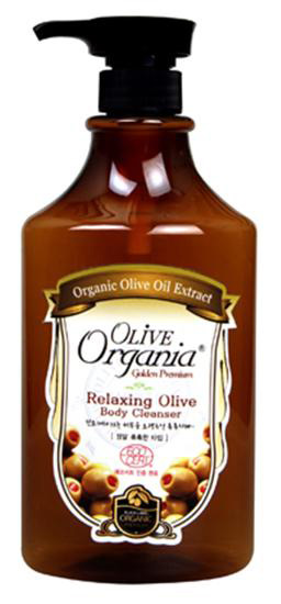 Organia Relaxing Olive Body Cleanser. Made in Korea